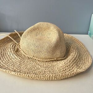 Beach Hat by Gap S/M Floppy Paper Sun Hat